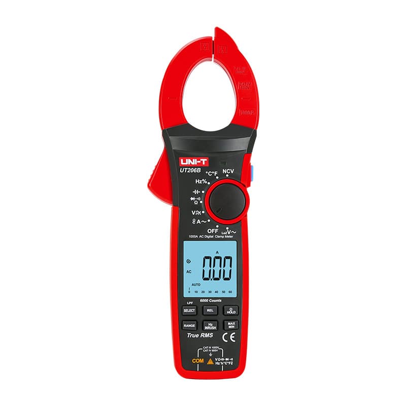 آمپرمتر کلمپی UT206B برند UNI-T