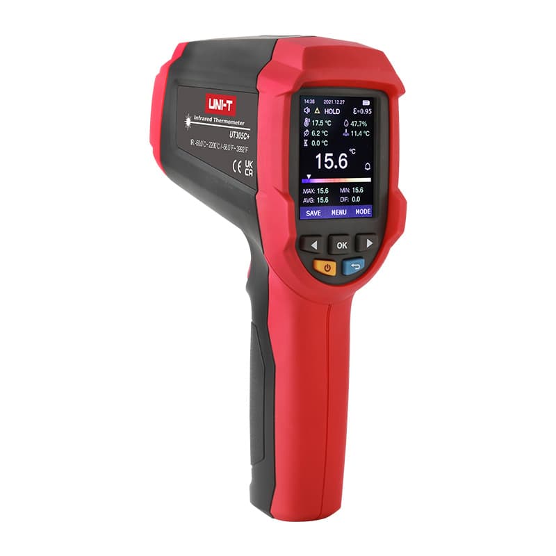 ترمومتر لیزری 2200 درجه +UT305C برند UNI-T