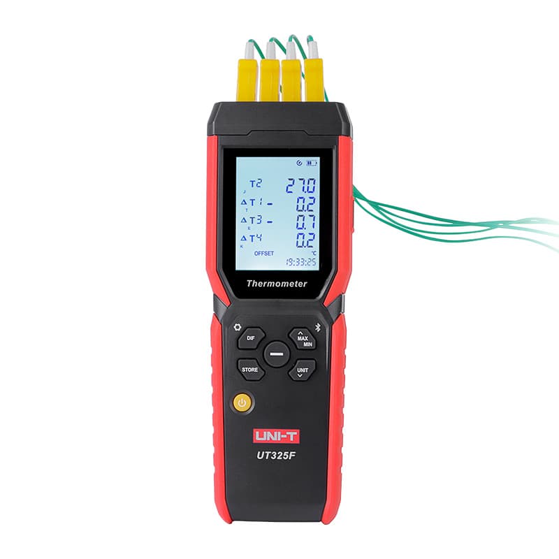 ترمومتر چهار کاناله UT325F برند UNI-T