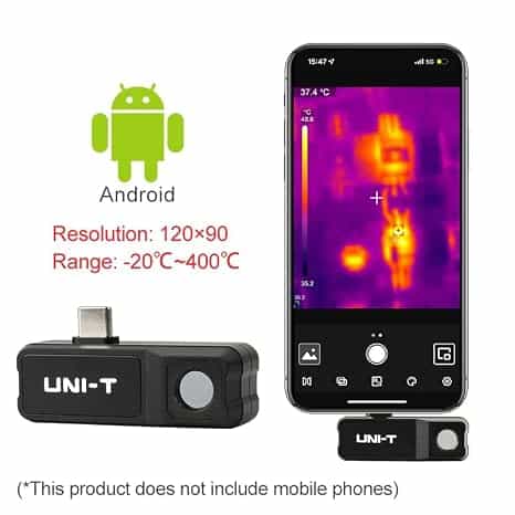 ترموویژن موبایلی (android) UTi120 برند UNI-T