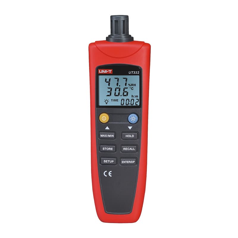 رطوبت سنج و دماسنج پرتابل UT332 برند UNI-T