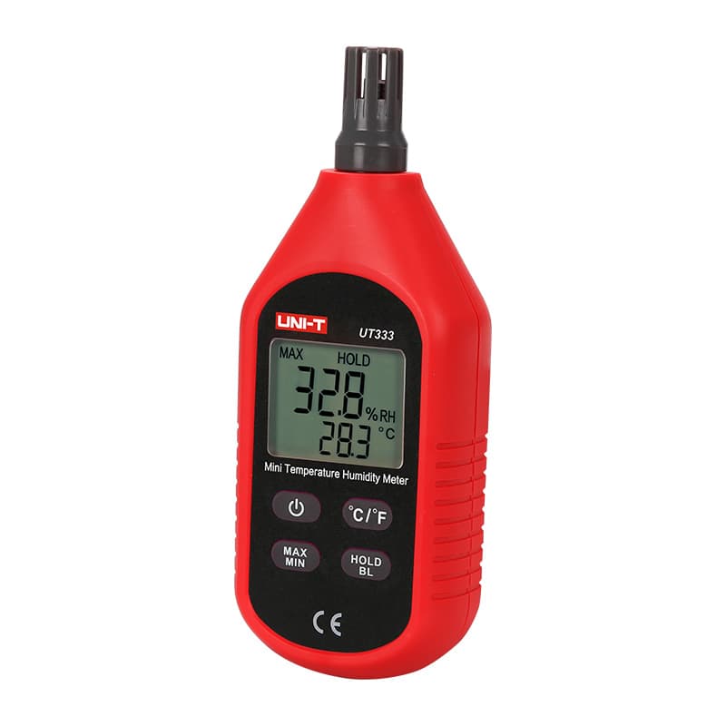 رطوبت سنج و دماسنج پرتابل UT333 برند UNI-T
