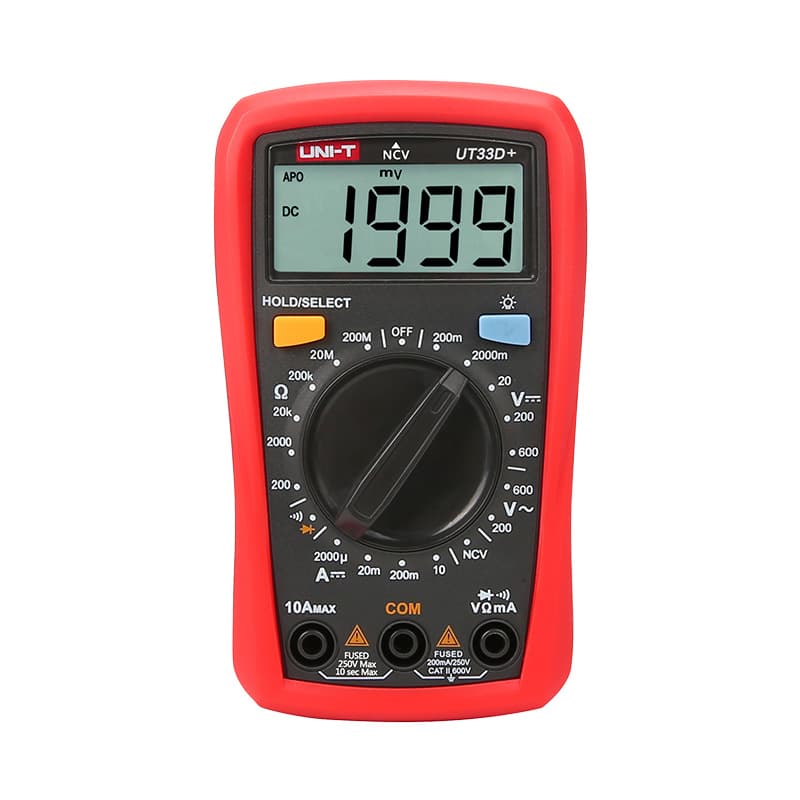 مولتی متر مینی +UT33D برند UNI-T