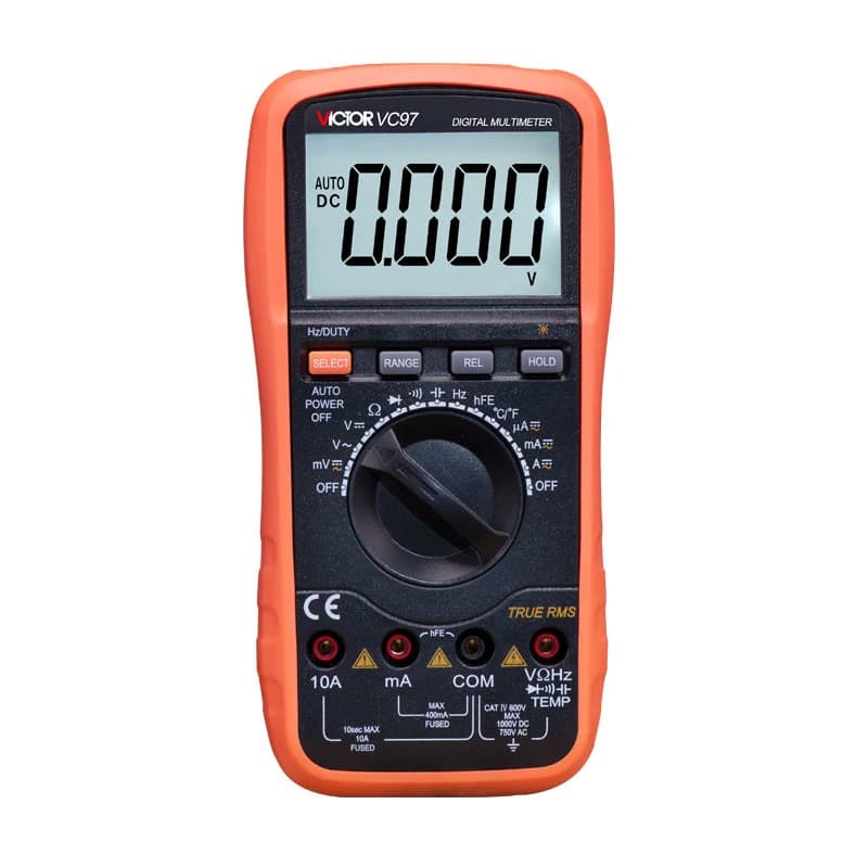 مولتی متر دیجیتال طرح قدیم VC97 برند VICTOR