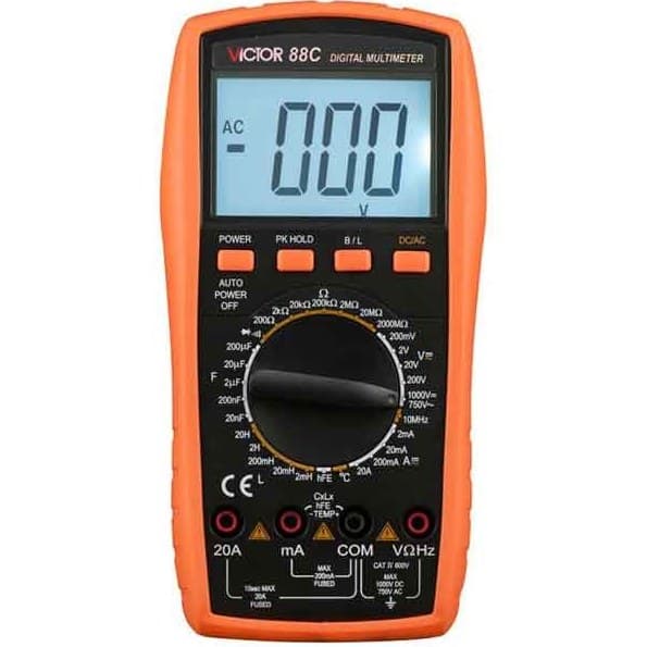 مولتی متر دیجیتال VC88C برند VICTOR