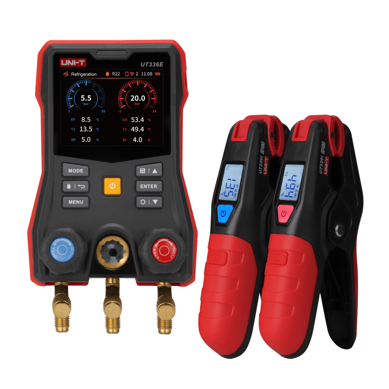 گیج منیفولد دیجیتال UT336E KIT برند UNI-T
