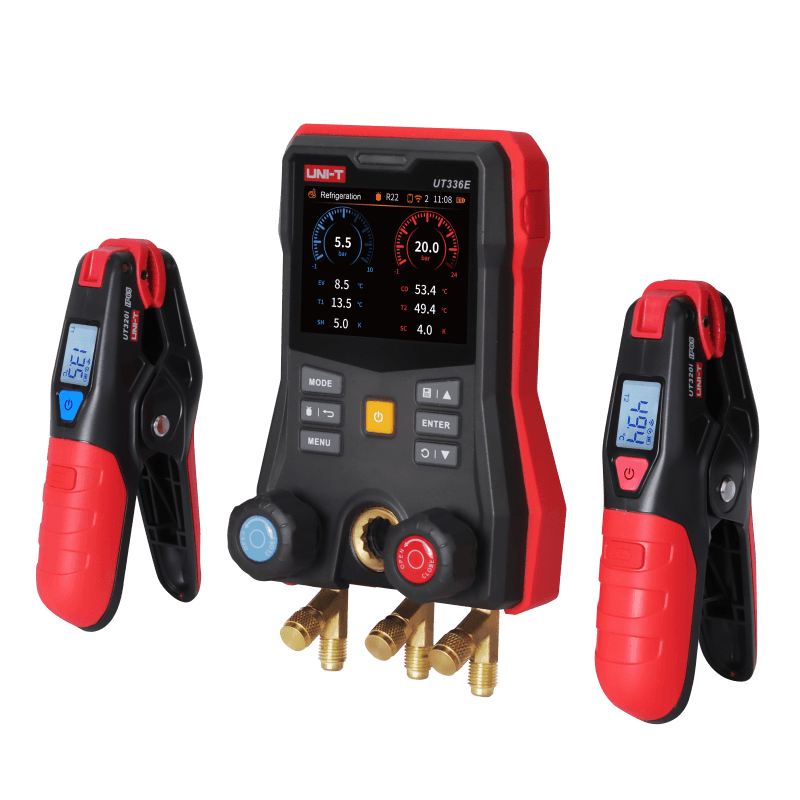 گیج منیفولد دیجیتال UT336E KIT برند UNI-T