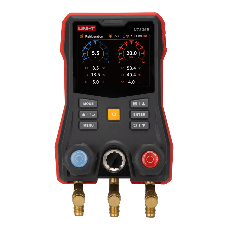 گیج منیفولد دیجیتال UT336E KIT برند UNI-T