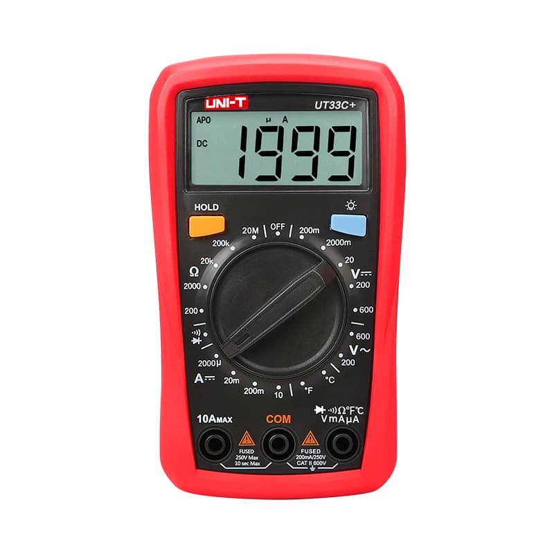 مولتی متر مینی +UT33C برند UNI-T